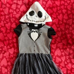 Hooded Jack Skeleton Dress Size 10/12